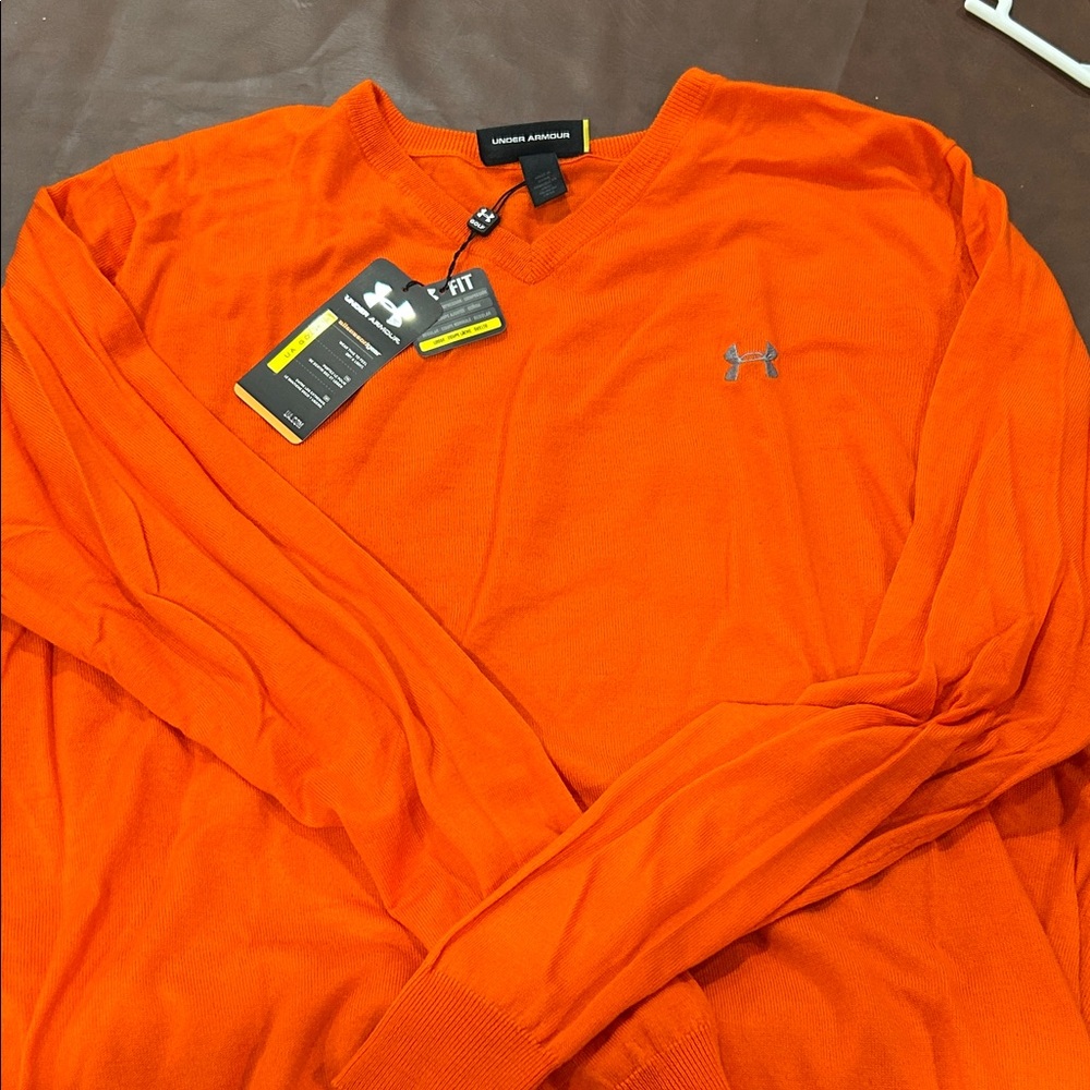 Under Armour Bright Orange Pullover